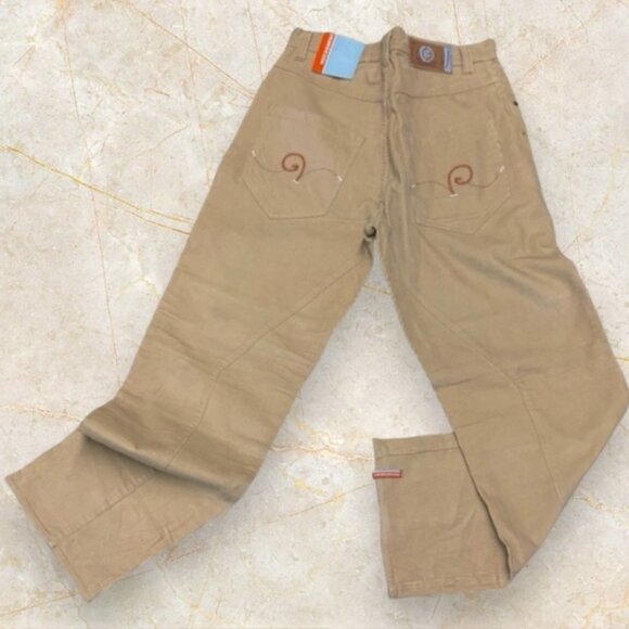 Men’s Rocawear Cream Corduroy Casual Pants NWT